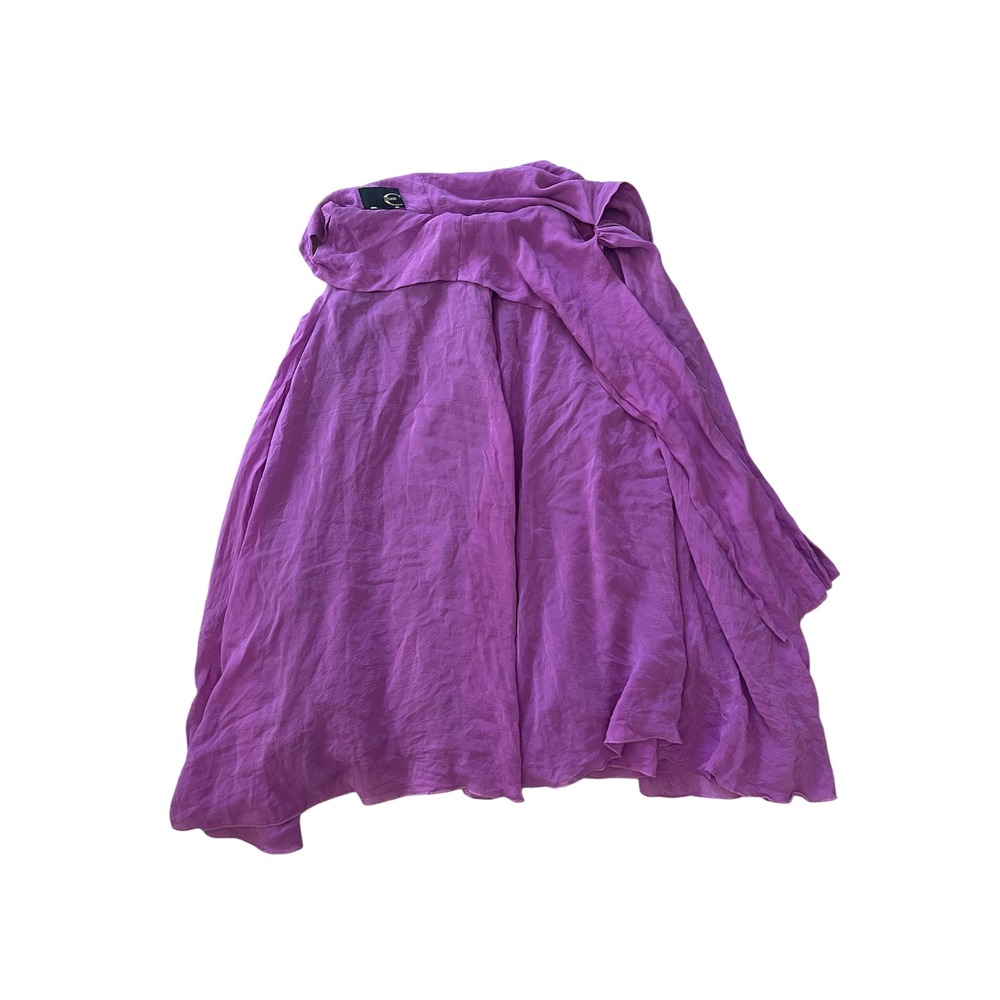 Just Cavalli Roberto Cavalli Purple Midi Skirt